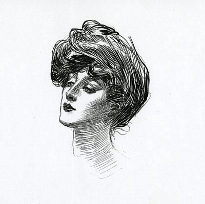 En Gibson-pige, ca. 1902 af Charles Dana Gibson