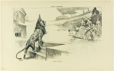Amerikas hyldest, fra Life af Charles Dana Gibson