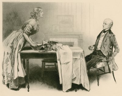 Dick Swiveller og marskegvinden af Charles Dana Gibson