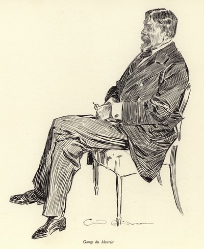 George Du Maurier, portræt af Charles Dana Gibson