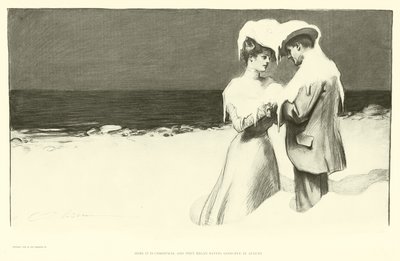 Her er det jul, og de begyndte at sige farvel i august af Charles Dana Gibson