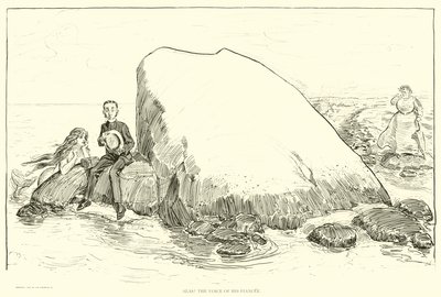 Illustration til Den sociale stige af Charles Dana Gibson