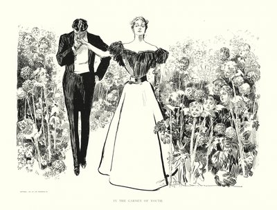 I ungdommens have (litografi) af Charles Dana Gibson