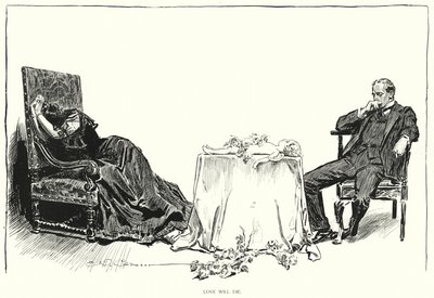 Kærlighed vil dø (litho) af Charles Dana Gibson