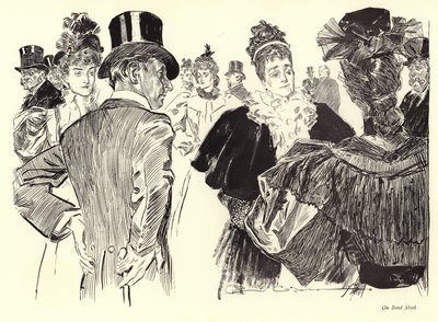 På Bond Street af Charles Dana Gibson