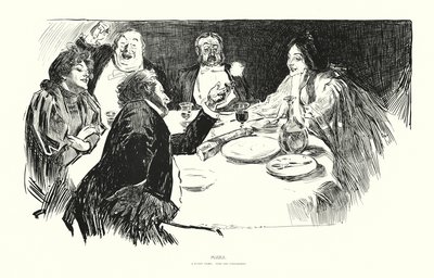 Puslespil (litografi) af Charles Dana Gibson