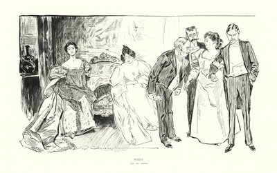 Puslespil (litografi) af Charles Dana Gibson