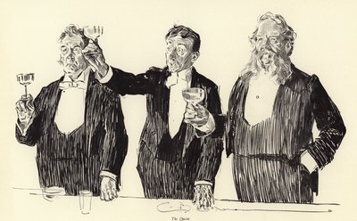 Dronningen, den kongelige skål af Charles Dana Gibson