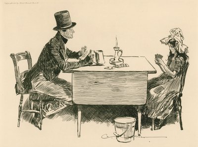 Tom Pinch og hans søster af Charles Dana Gibson