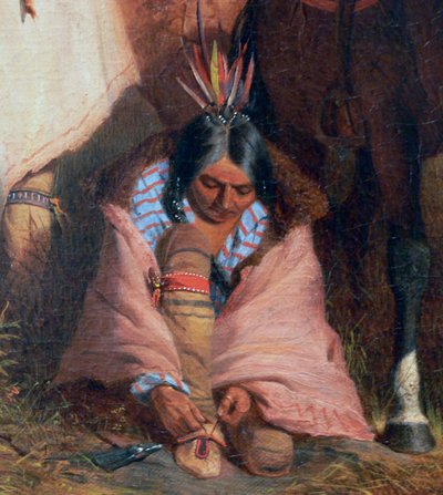 Indisk gruppe af Charles Deas
