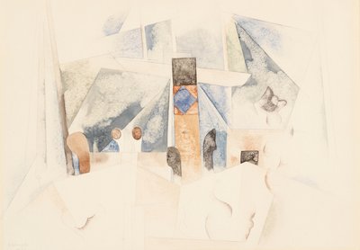 Bermuda-landskab nr. 1 af Charles Demuth