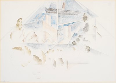 Bermuda, master og løv af Charles Demuth