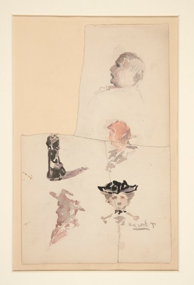 Fem figurer af Charles Demuth