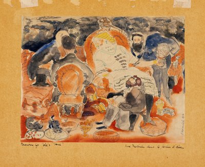 Nana og hendes mænd af Charles Demuth