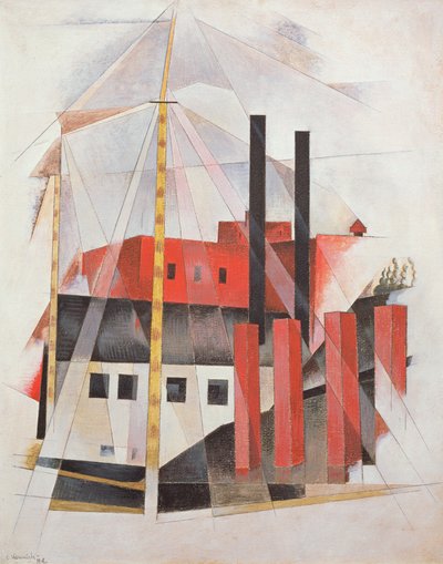 Piano Movers Holiday, 1919 af Charles Demuth