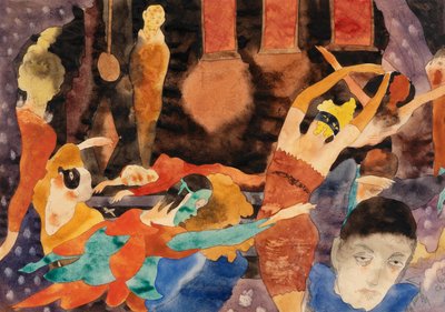Den røde døds maske af Charles Demuth