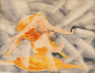 To kvindelige akrobater af Charles Demuth