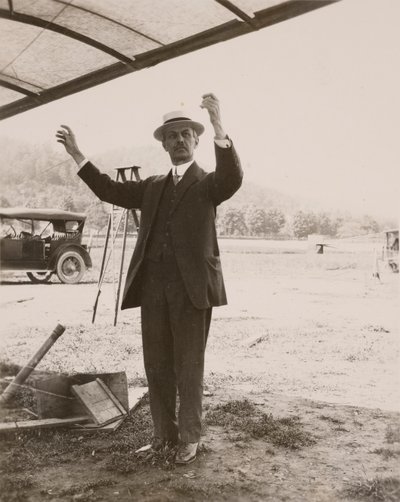 Portræt af Albert Francis Zahm 1862-1954, 1914. af Charles Doolittle Walcott