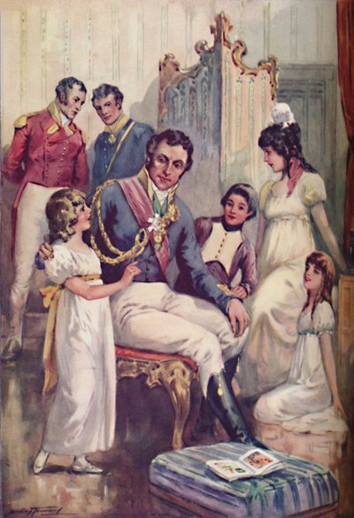 Wellington on the Eve of Waterloo, c1925 af Charles Dudley Tennant