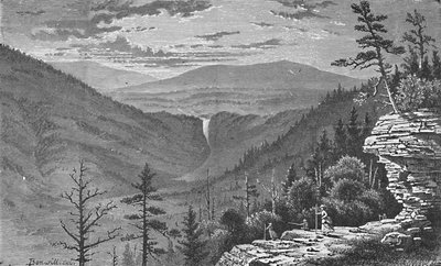 Sunset Rock, Catskill Mountains, 1883 af Charles E. H. Bonwill