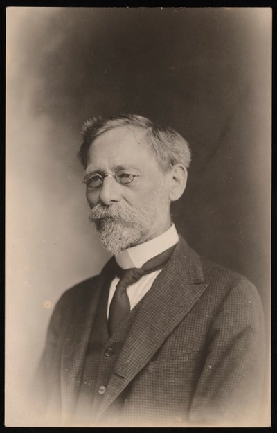 Portræt af Leonhard Stejneger 1851-1943, ca. 1910