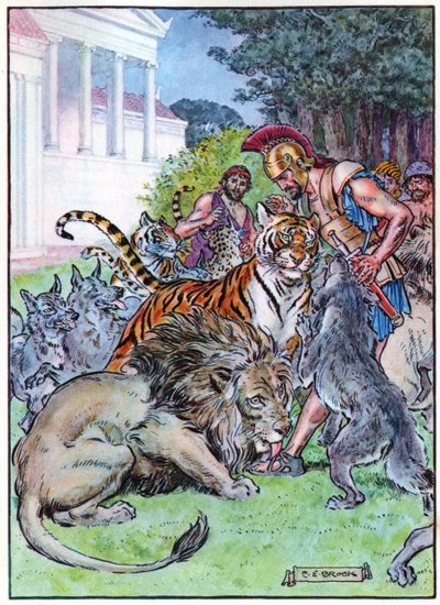 Eurylochus and the Lions, fra 