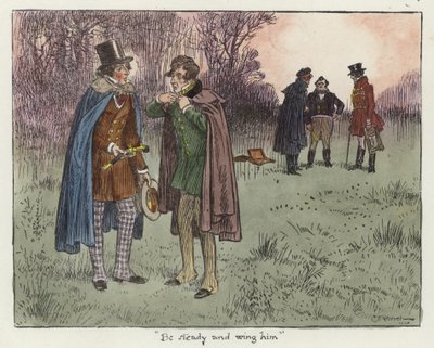 Illustration til Pickwick Papers af Charles Edmund Brock