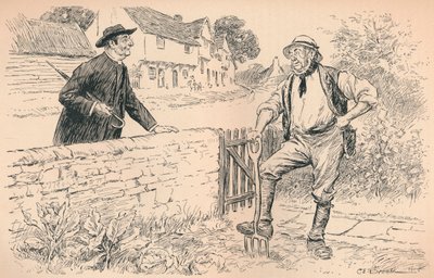 Præsten, 1909 af Charles Edmund Brock