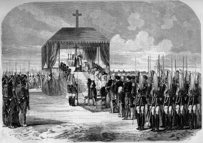 Chalons militærlejr af Charles Edouard Armand-Dumaresq