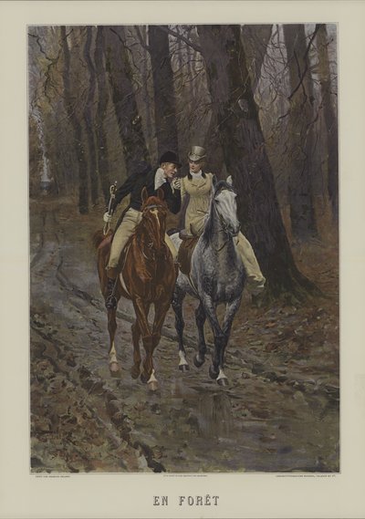 En Foret af Charles Edouard Delort