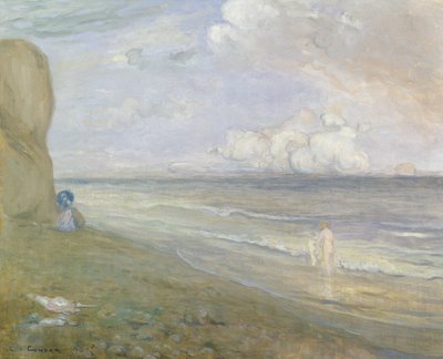 Cliffs, Dieppe af Charles Edward Conder