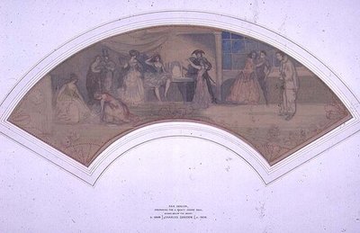 Forberedelser til et kostumebal af Charles Edward Conder