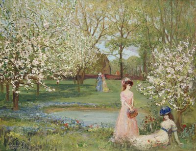 The Howe om foråret af Charles Edward Conder