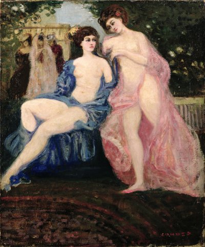 To kvinder af Charles Edward Conder