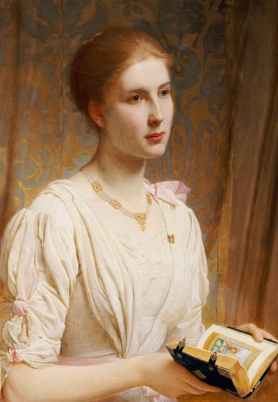 Portræt af frøken Helen Lindsay af Charles Edward Perugini
