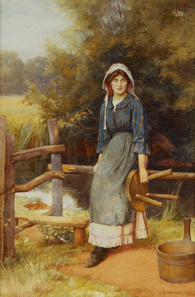 Mælkepigen af Charles Edward Wilson