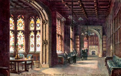 Aye Division Lobby, Underhuset af Charles Edwin Flower