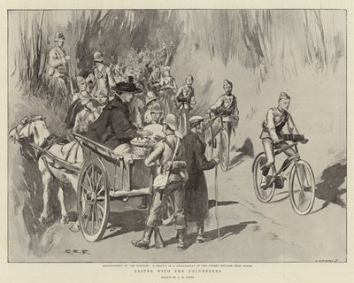 Påske med de frivillige af Charles Edwin Fripp