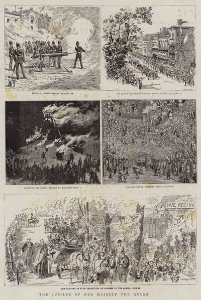 Hendes Majestæt Dronningens Jubilæum af Charles Edwin Fripp