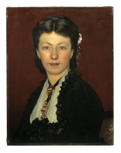 Portræt af fru Adolphe Neyt af Charles Emile Auguste Carolus Duran
