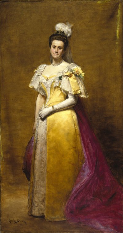 Portræt af Emily Warren Roebling, 1896 af Charles Emile Auguste Carolus Duran