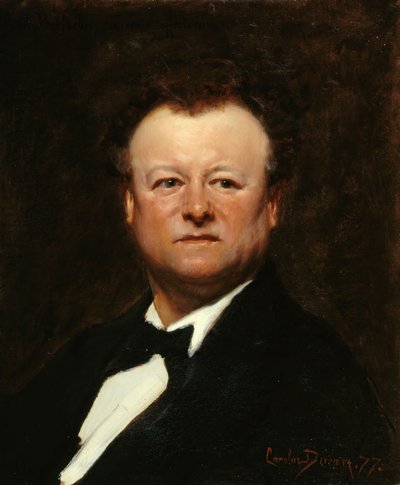 Portræt af Jean-François Berthelier 1830-1888, 1877. af Charles Emile Auguste Carolus Duran