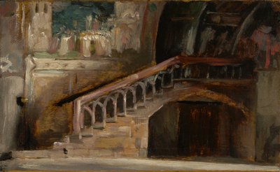 Udsigt i den nedre kirke i San Francesco i Assisi, 1876 af Charles Emile Auguste Carolus Duran