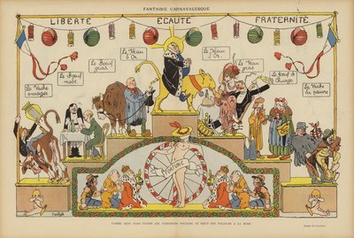 Illustration til Le Rire af Charles Emile Egli
