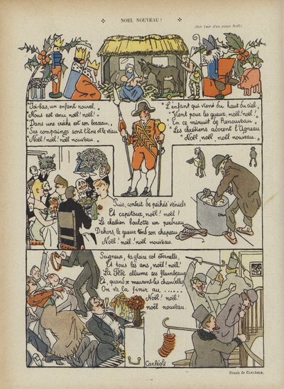 Illustration til Le Rire af Charles Emile Egli