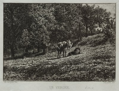 En frugthave af Charles Emile Jacque