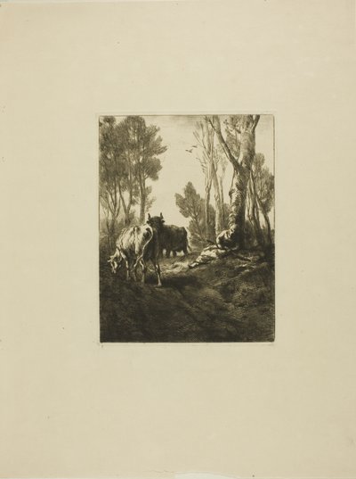 Kohyrde af Charles Emile Jacque