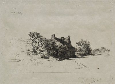 Små Kercassier-huse af Charles Emile Jacque