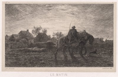 Morgen af Charles Emile Jacque
