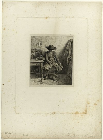 Den ødelagte krukke af Charles Emile Jacque